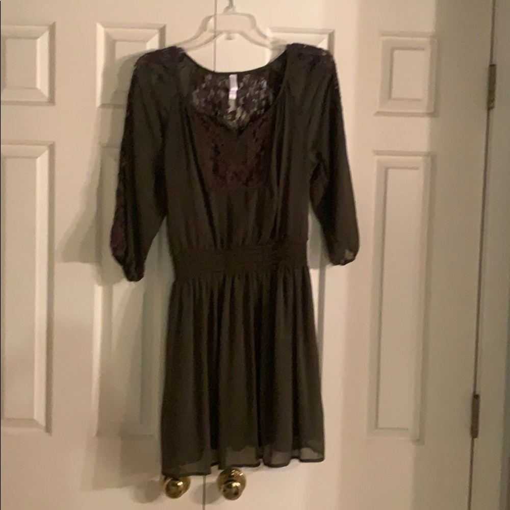 Green Lace Dress